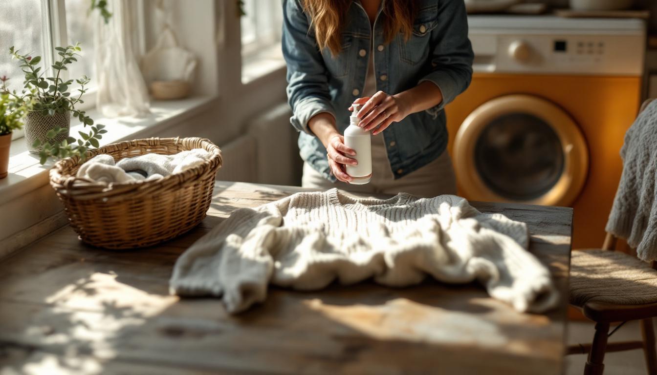 scopri come rilassare un maglione di lana ristretto dal lavaggio con il nostro prodotto di uso quotidiano, semplice ed efficace per riportare morbidezza e comfort ai tuoi capi preferiti.