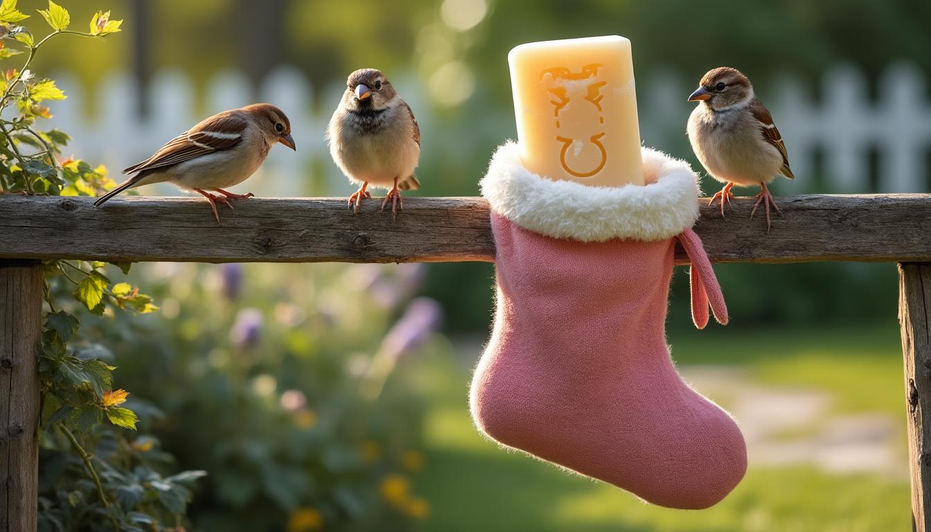 scopri come il sapone in una calza può proteggere gli uccelli dai predatori in modo semplice e innovativo. un rimedio insolito ma efficace per salvaguardare la fauna selvatica.