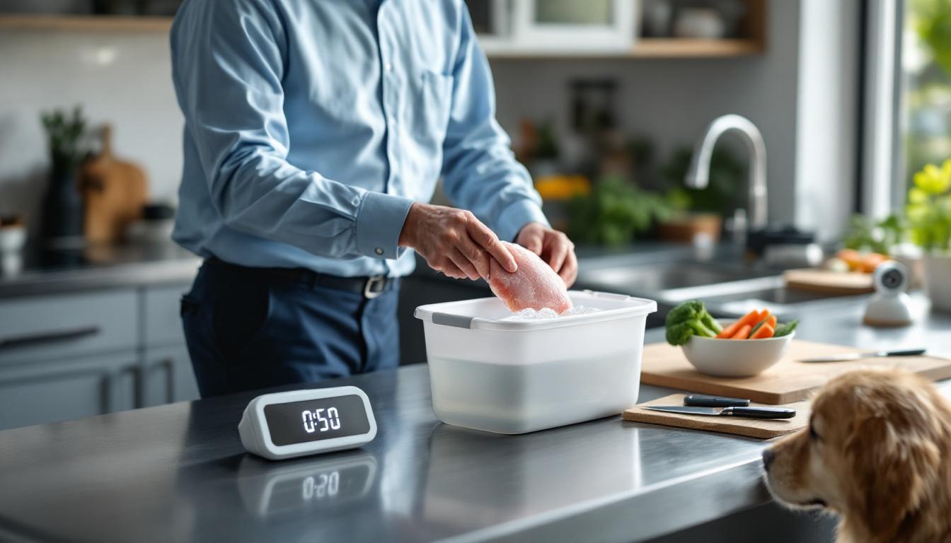 scopri come scongelare in sicurezza e rapidamente con il metodo unico consigliato da un medico esperto, garantendo freschezza e sicurezza alimentare ogni volta.