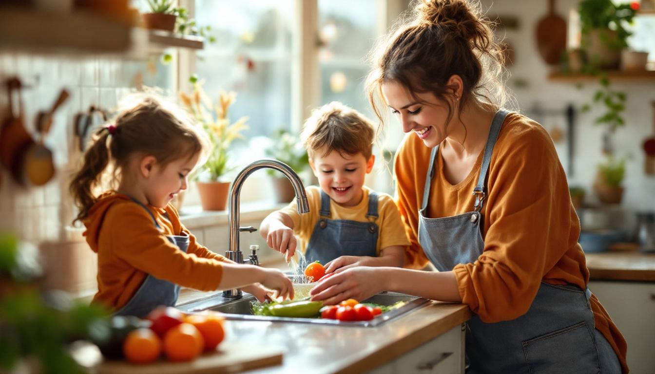 scopri tre strategie efficaci per coinvolgere i tuoi figli nelle attività quotidiane, rendendo ogni momento educativo e divertente.