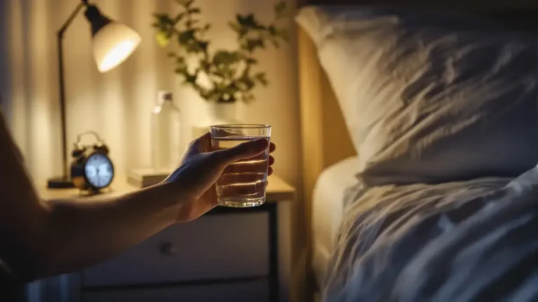 Bere acqua prima di dormire: cosa raccomandano davvero i medici