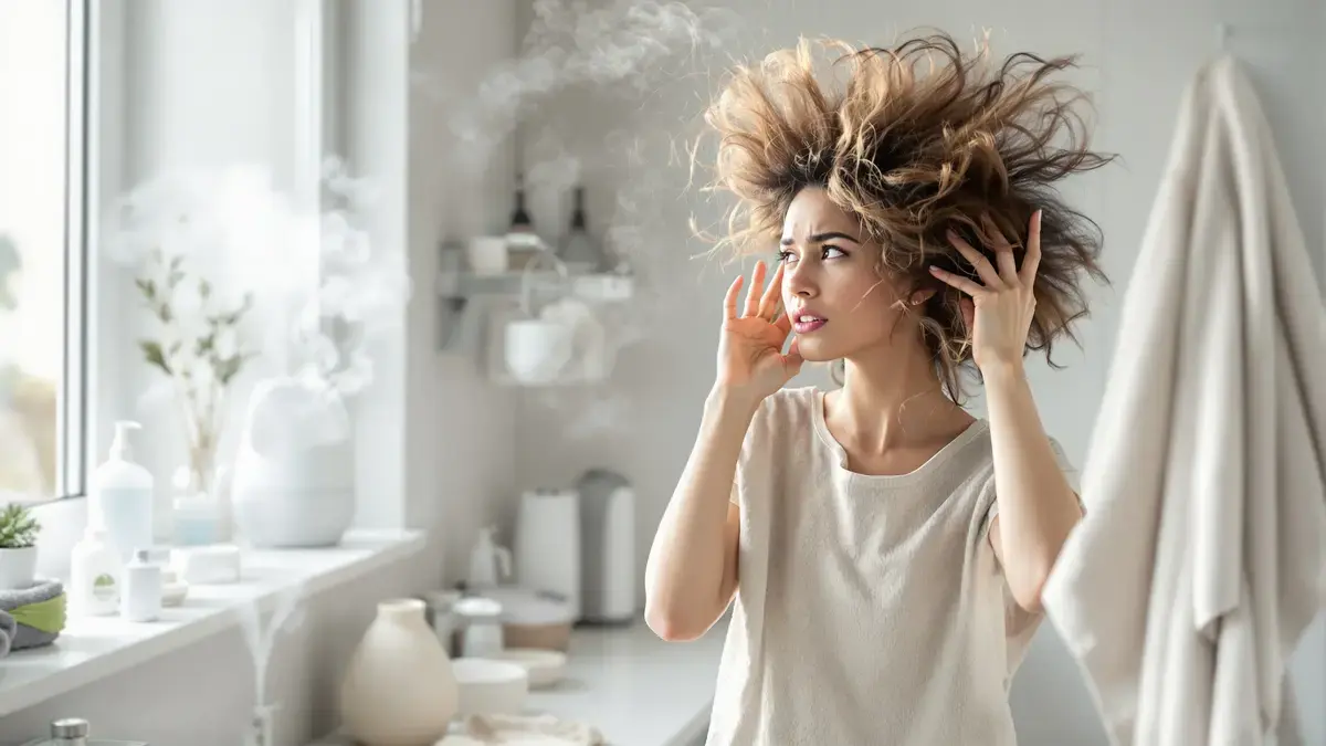 Capelli che si elettrizzano di continuo: la vera causa che pochi individuano (e come rimediare)